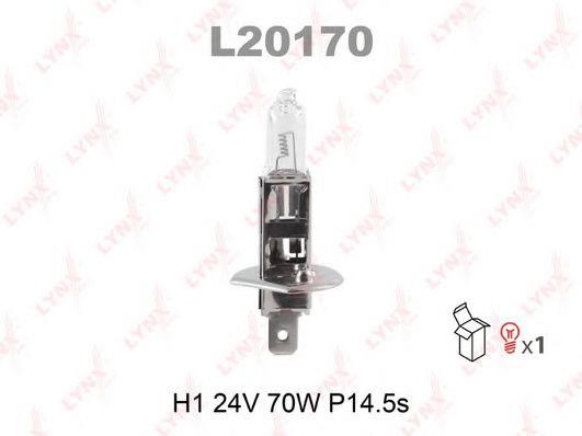 Лампа галогенная H1 24V 70W (L20170) LYNXauto L20170