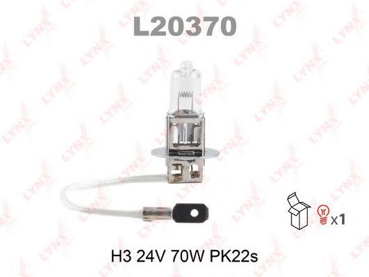 Лампа галогенная H3 24V 70W (L20370) LYNXauto L20370