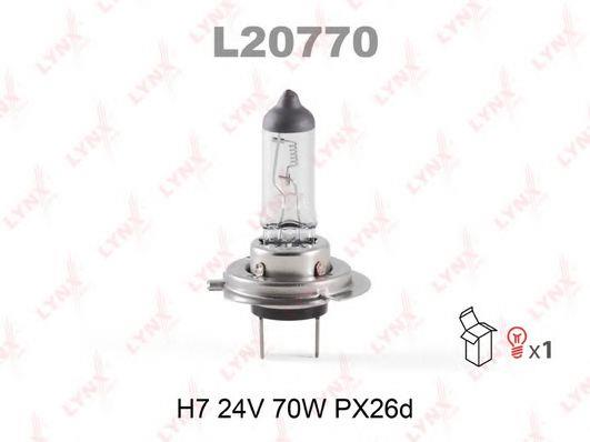 Лампа галогенная H7 24V 70W (L20770) LYNXauto L20770