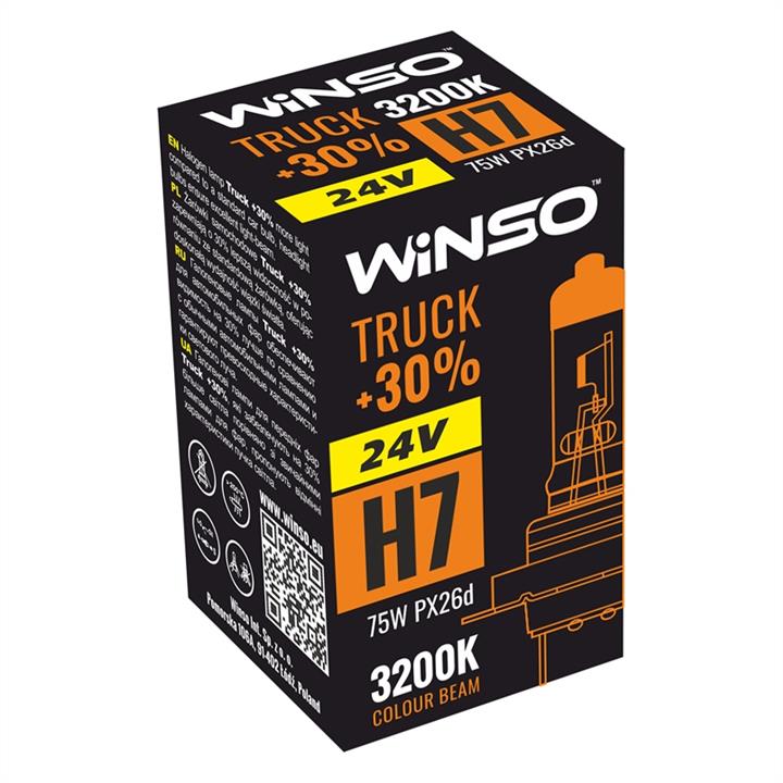 Лампа галогенная Winso Truck +30% H7 24V 75W (724700) Winso 724700