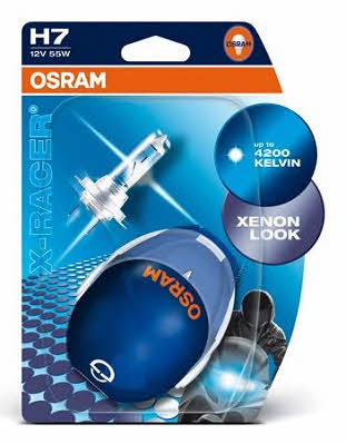 Лампа галогенная Osram X-Racer Moto H7 12V 55W (64210XR02B) Osram 64210XR-02B