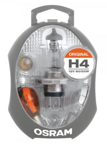 Набор запасных ламп H4 12V (CLKMH4) Osram CLKMH4