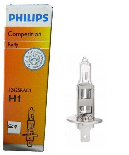Лампа галогенная Philips Rally H1 12V 85W (12425RAC1) Philips 12425RAC1