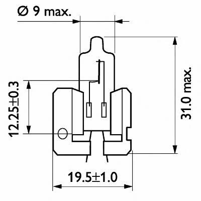 Лампа накаливания (12507) Philips 12507