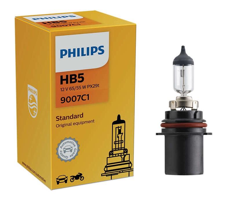 Лампа галогенная Philips Standard HB5 12V 6555W (9007C1) Philips 9007C1