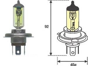 Лампа накаливания, H4 12В 60 55Вт (H412TC) Magneti marelli H4 12 TC