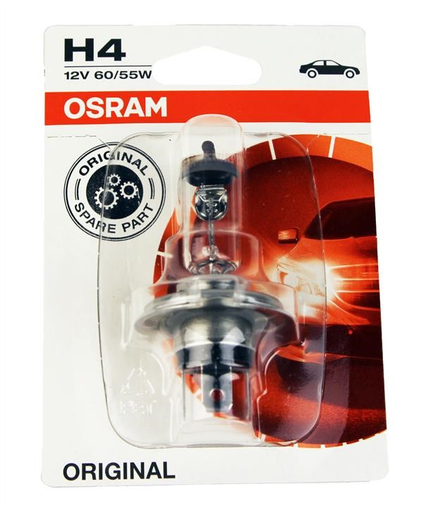 Лампа галогенная Osram Original H4 12V 6055W (6419301B) Osram 64193-01B