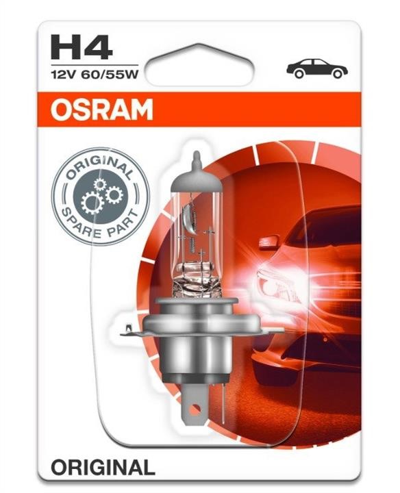 Лампа галогенная Osram Original H4 12V 6055W (64193BLI) Osram 64193-BLI