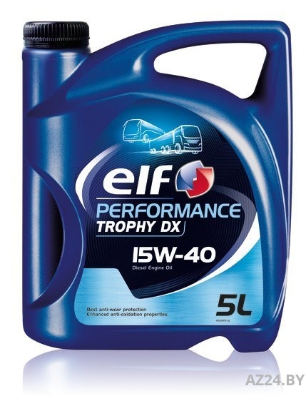 Моторное масло ELF Perfomance TROPHY DX 15W-40 (5л)