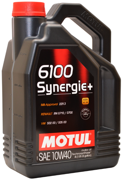 Моторное масло Motul 6100 Synergie + 10W-40 4л