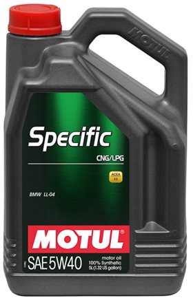 Моторное масло Motul Specific CNGLPG 5W-40 5л