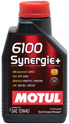Моторное масло Motul 6100 Synergie + 10W-40 1л