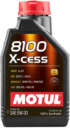 Моторное масло Motul 8100 X-cess 5W-30 1л