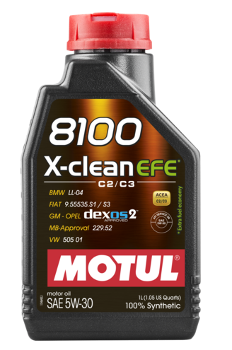 Моторное масло Motul 8100 X-clean EFE 5W-30 1л