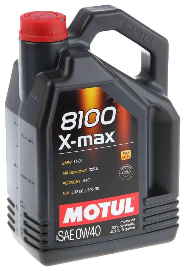 Моторное масло Motul 8100 X-Max 0W-40 4л