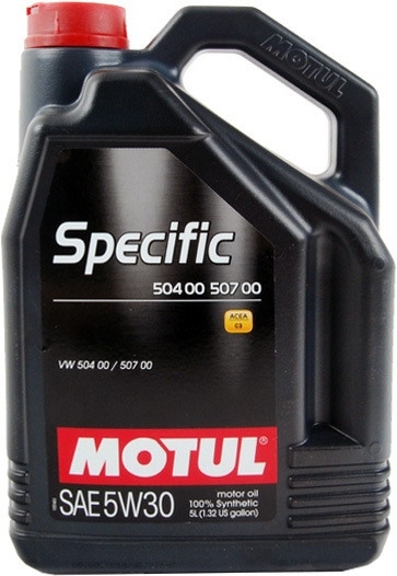 Моторное масло Motul Specific VW 504.00507.00 5W-30 5л