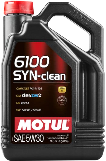 Моторное масло Motul 6100 Syn-clean 5W-30 5л