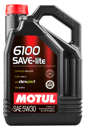 Моторное масло Motul 6100 Save-lite 5W-30 4л