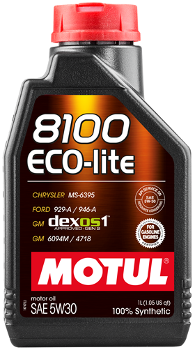 Моторное масло Motul 8100 Eco-lite 5W-30 1л