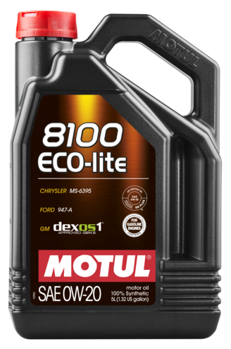 Моторное масло Motul 8100 Eco-lite 0W-20 5л