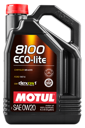 Моторное масло Motul 8100 Eco-lite 0W-20 4л