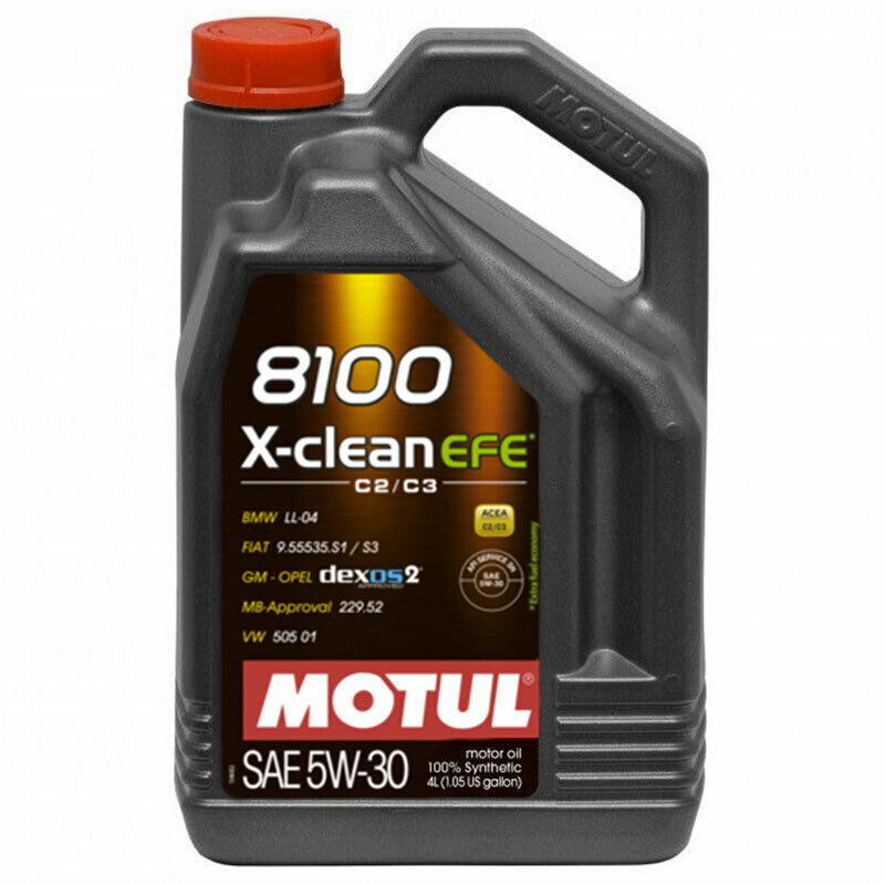Моторное масло Motul 8100 X-clean EFE 5W-30 4л