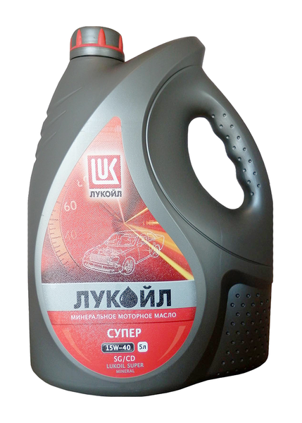 Моторное масло Лукойл Супер 15W-40 SGCD 5л