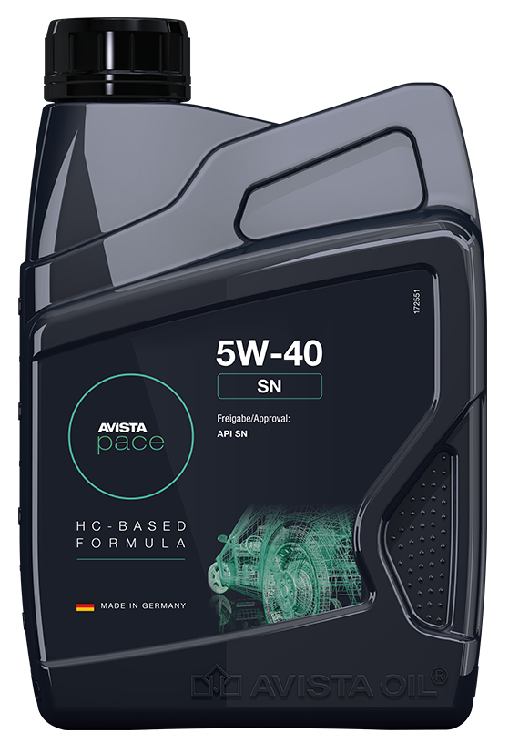 Моторное масло Avista pace SN 5W-40 1л