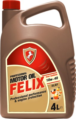 Моторное масло Felix 10W-40 SLCF 4л
