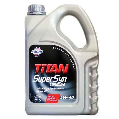 Моторное масло Fuchs Titan Supersyn Longlife 5W40  601424991 (5л)