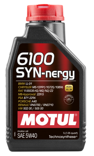 Моторное масло Motul 6100 Syn-nergy 5W-40 1л