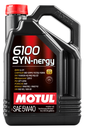 Моторное масло Motul 6100 Synergie+ 5W-40 4л