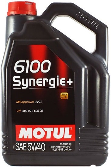 Моторное масло Motul 6100 Synergie+ 5W-40 5л