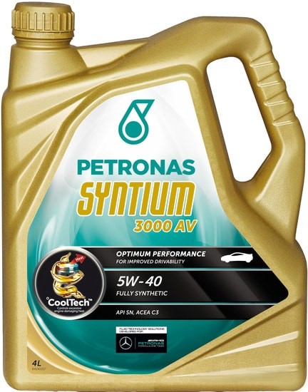 Моторное масло Petronas Syntium 3000 AV 5W-40 4л