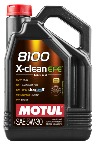 Моторное масло Motul 8100 X-clean EFE 5W-30 5л