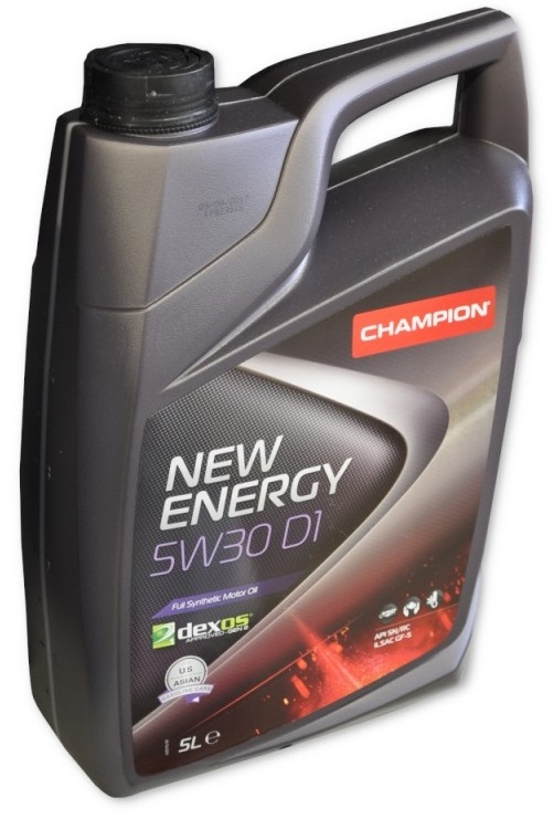 Моторное масло Champion New Energy 5W-30 D1 5л