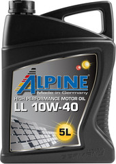 Моторное масло Alpine LL 10W-40 5л