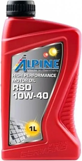 Моторное масло Alpine RSD Diesel-Spezial 10W-40 1л
