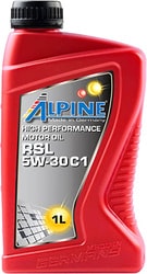 Моторное масло Alpine RSL 5W-30 C1 1л
