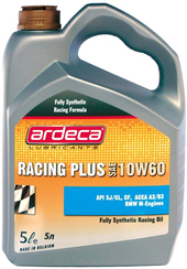Моторное масло Ardeca Racing Plus 10W-60 5л
