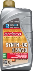 Моторное масло Ardeca SYNTH-DX 5W-30 1л