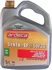 Моторное масло Ardeca SYNTH-EF 5W-30 5л