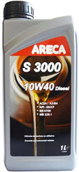 Моторное масло Areca S3000 10W-40 Diesel 1л [12201]