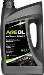 Моторное масло Areol ECO Protect 5W-30 4л