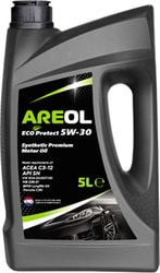 Моторное масло Areol ECO Protect 5W-30 5л