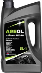 Моторное масло Areol Eco Protect 5W-40 5л