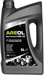 Моторное масло Areol Max Protect 0W-30 5л