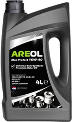 Моторное масло Areol Max Protect 10W-40 4л