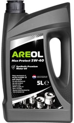 Моторное масло Areol Max Protect 5W-40 5л
