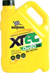 Моторное масло Bardahl XTEC 0W-20 FE 5л